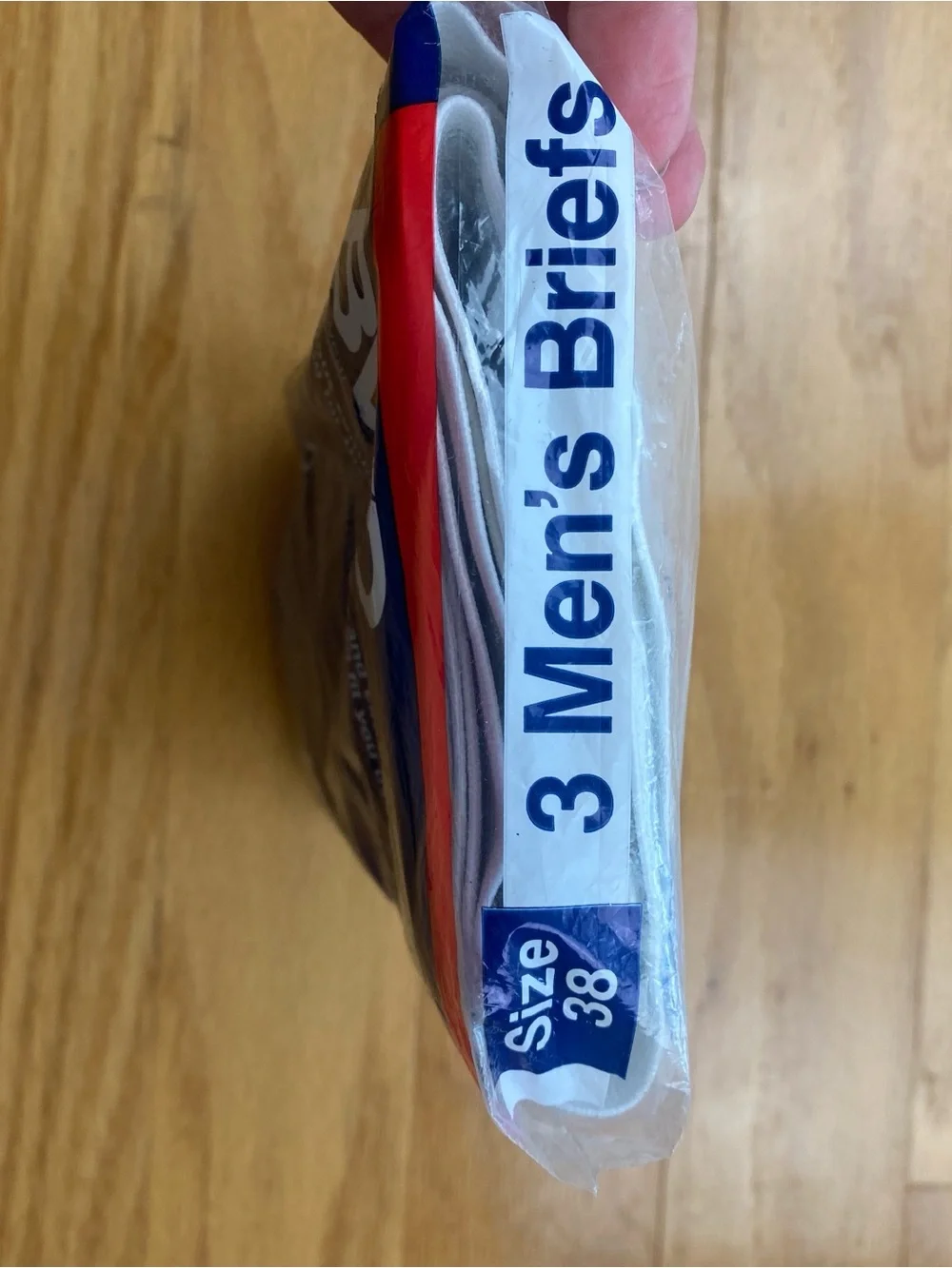 Vintage 1992 BVD 38 Men's Briefs 3 Pack Underwear Tighy Whities Combed Cotton US